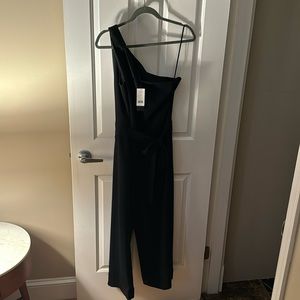 Brand new banana republic one shoulder jump suit size 10